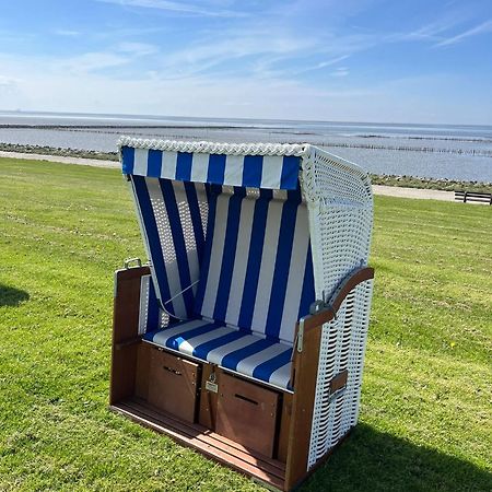 Fewo Schroeder - Bude 63A - Mit Strandkorb Am Meer - Inklusive Bettwaesche Und Handtuecher Westerdeichstrich Zewnętrze zdjęcie