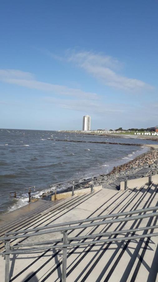Fewo Schroeder - Bude 63A - Mit Strandkorb Am Meer - Inklusive Bettwaesche Und Handtuecher Westerdeichstrich Zewnętrze zdjęcie